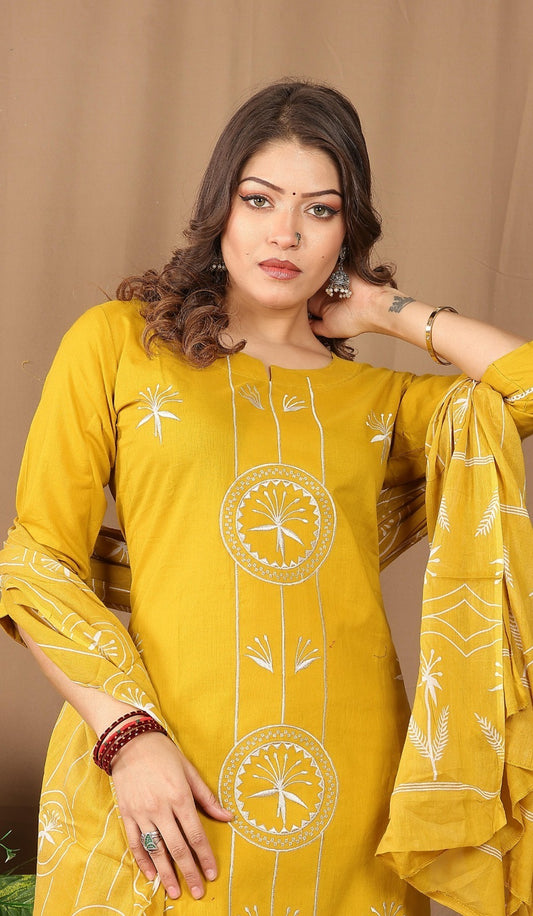 Thread work- Lemon Yellow
