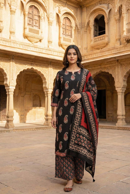 Black Paisley Work