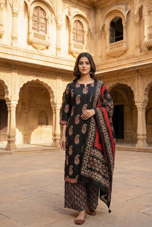 Black Paisley Work