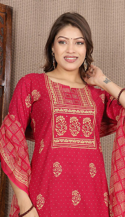Bandhani - Magenta Pink