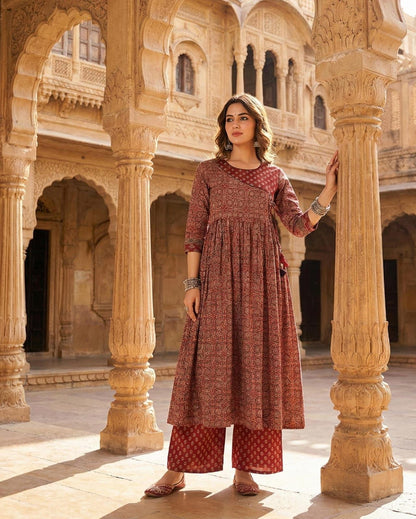 Rust Angrakha - Ajrak