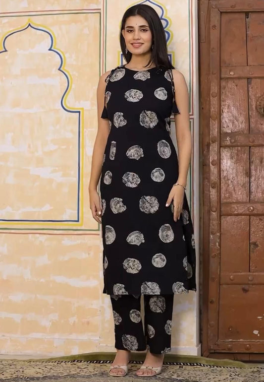Coord - Sleeveless Black