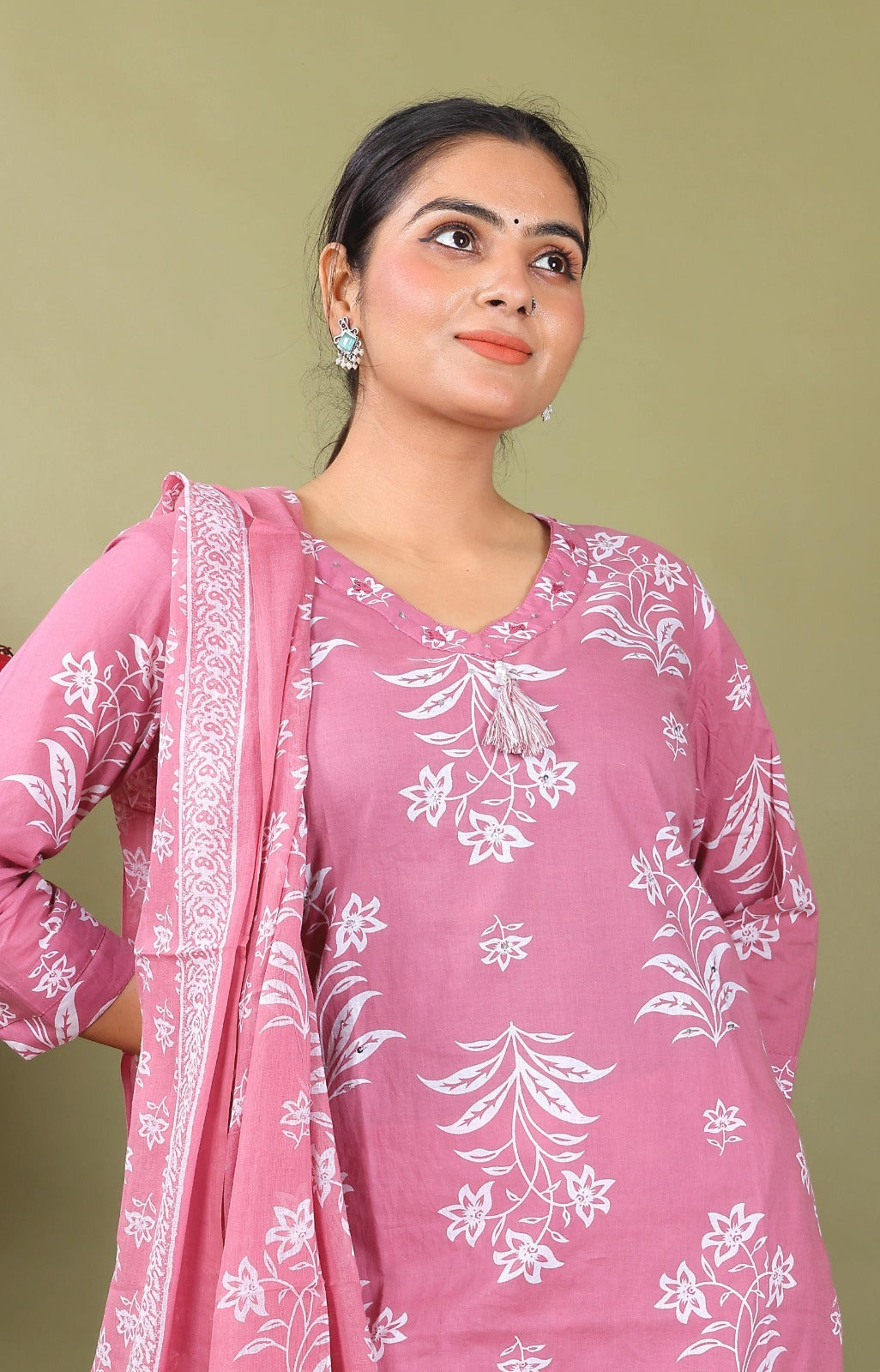 Floral - Mauve Pink